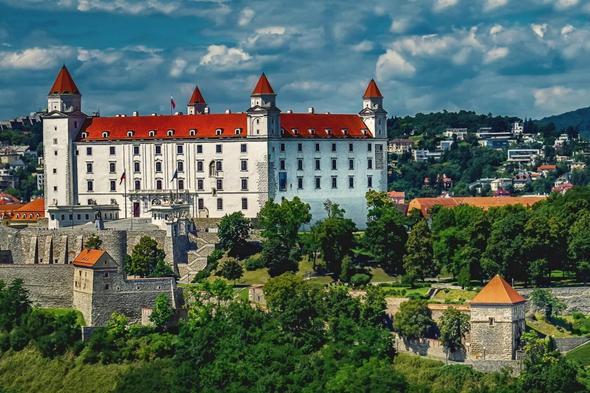 Castle of bratislava in slovakia with a link to all blogs about Slovakia